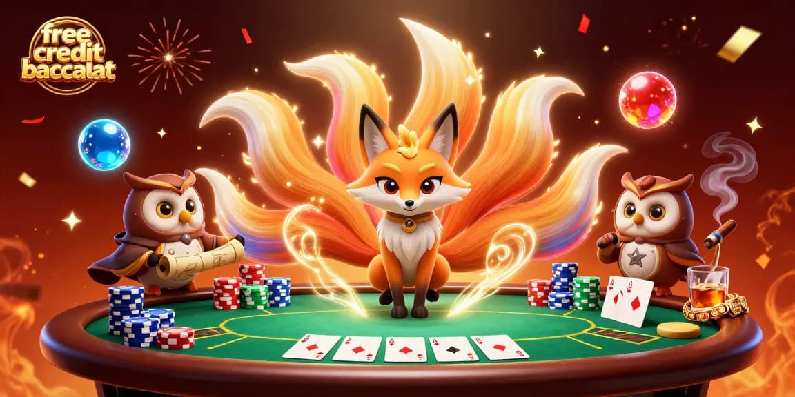 Engage with thrilling free credit baccarat action featuring colorful characters and dynamic game elements.