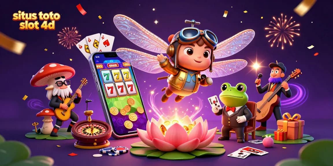 Experience thrilling moments at situs toto slot 4d with vibrant 3D casino scenes filled with excitement.