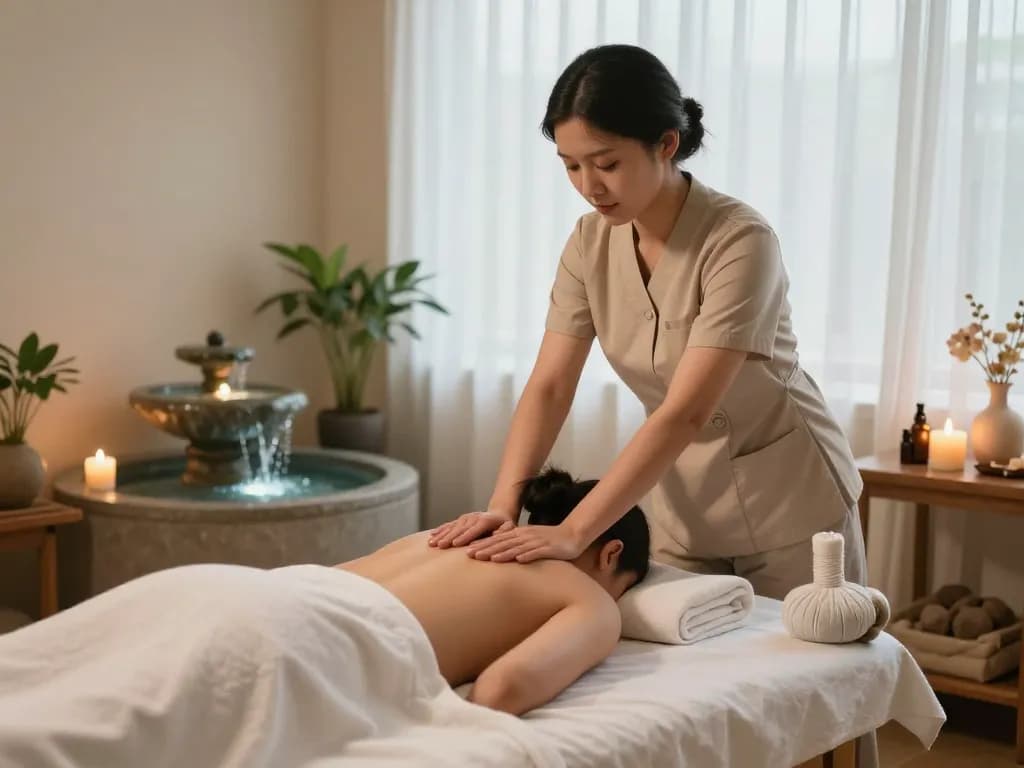 Relaxing Swedish massage experience at https://www.makangs.com/region/국내/서울-/마사지-스웨디시 with soothing ambiance and professional therapist.