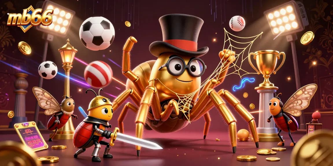 Engage with the mb66 online casino scene featuring vibrant characters and dynamic sports-themed elements.