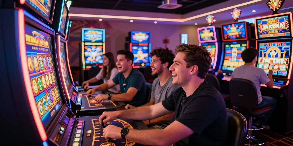 Casino scene showcasing players enjoying games at non-GamStop casinos, illustrating the freedom and excitement at https://oadbyremembers.org.uk.