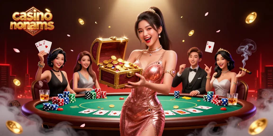 Gira i rulli e vinci nei casinò non AAMS con una splendida donna asiatica e tesori.