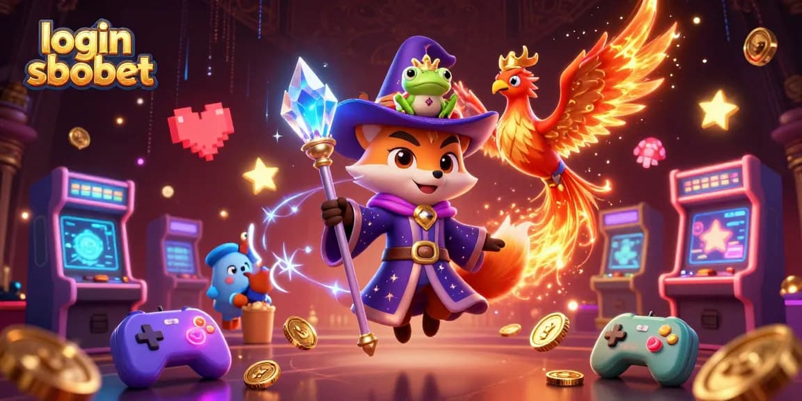 Engage with login sbobet for a thrilling casino experience featuring vibrant game elements.
