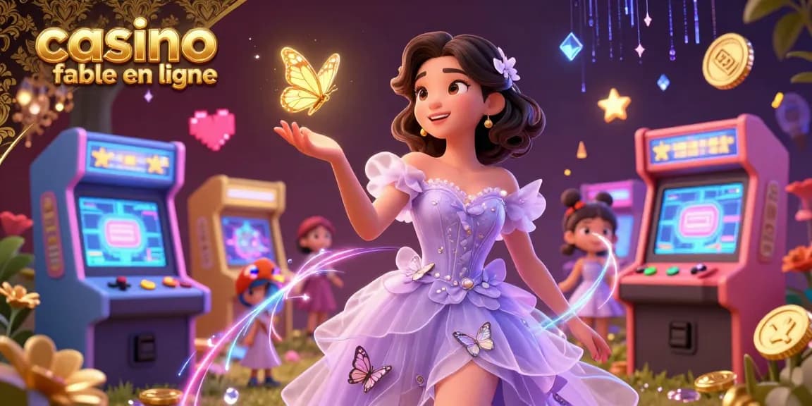 Découvrez des visuels riches du casino fiable en ligne avec des personnages et des éléments de jeu époustouflants dans une illustration vibrante.