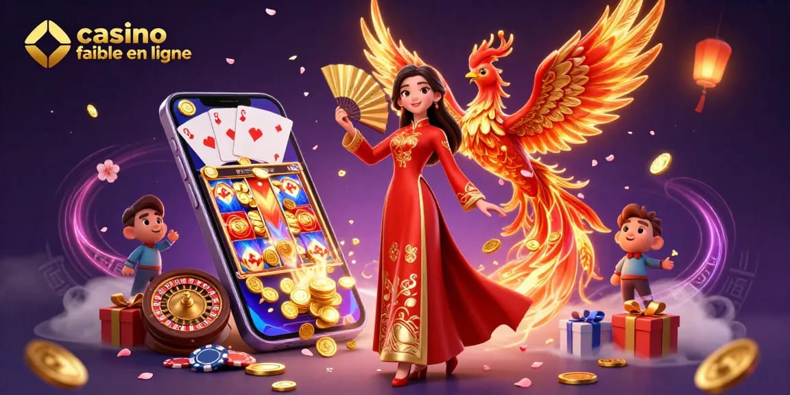 Vivez l'excitation avec un casino fiable en ligne présentant une scène glamour d'éléments de jeu.