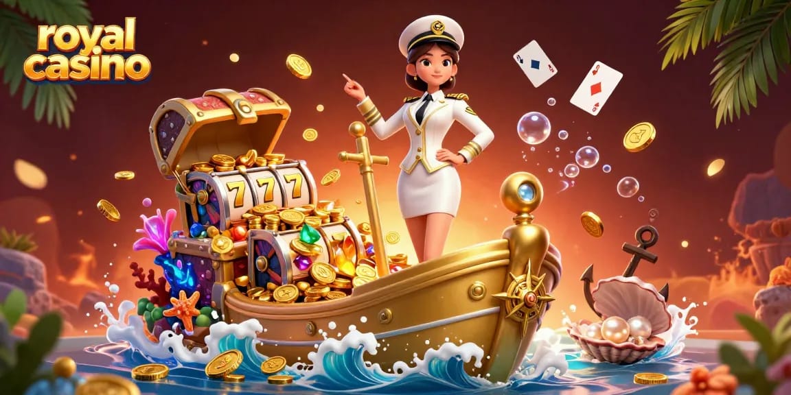 Experience thrilling gameplay at royal casino with immersive slot games, dynamic treasure elements, and vibrant visuals.