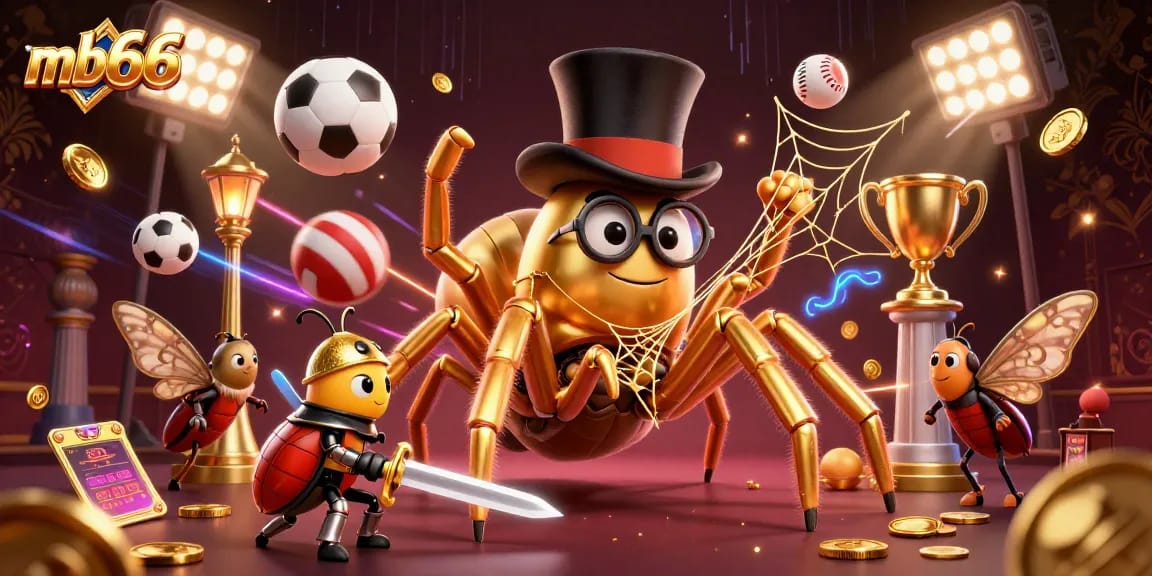 Engage with the mb66 online casino scene featuring vibrant characters and dynamic sports-themed elements.
