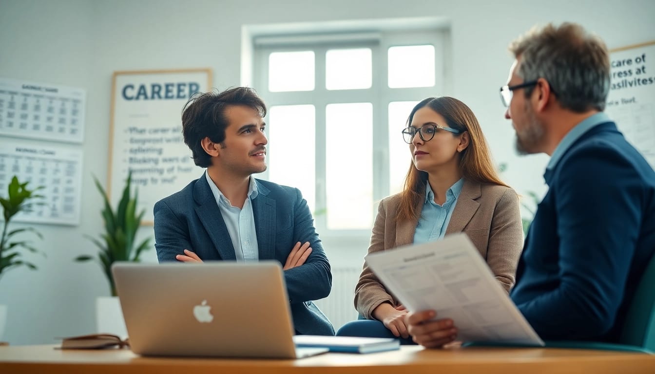 Find my true calling through guidance in a bright career consultation setting.