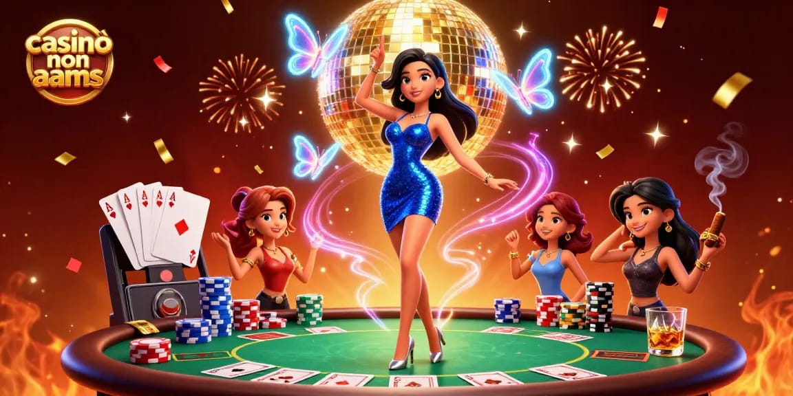 Gioca e vinci ai casinò non AAMS con azione di casinò 3D vibrante e elementi di gioco dinamici.