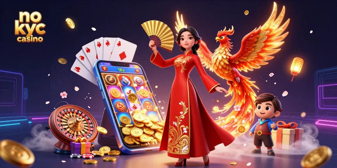 Vivi un'esperienza di gioco emozionante nei casino no kyc con grafiche vivaci e coinvolgenti giochi di slot.