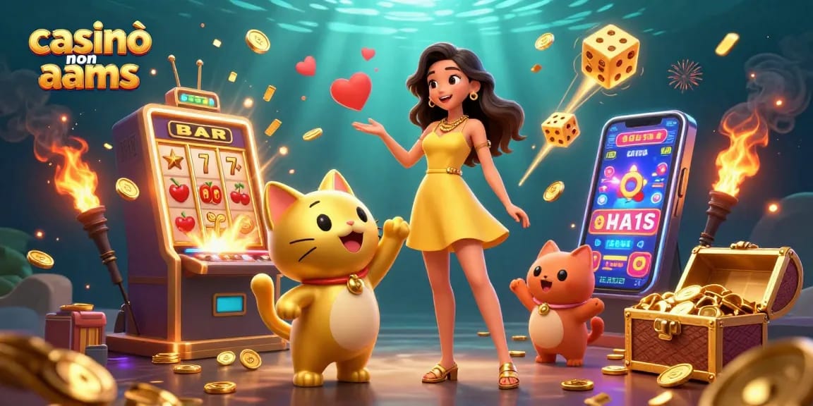 Vivi emozioni vincenti nei casinò non AAMS con giochi dinamici e jackpot vibranti.