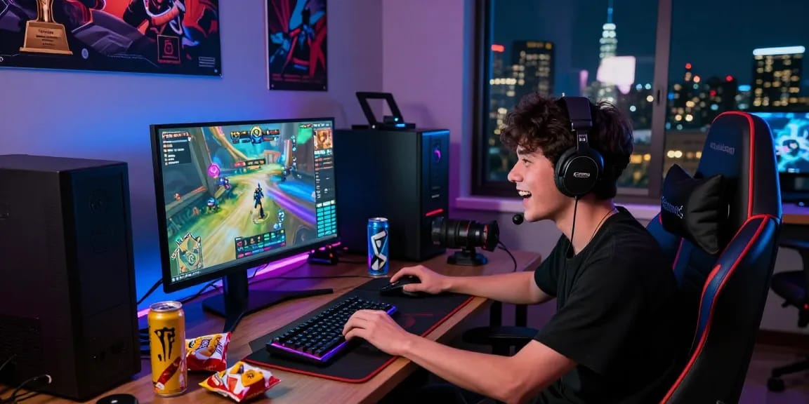 Experience high-stakes gaming at https://naga2000.tech with a vibrant setup showcasing immersive graphics and engaging gameplay.