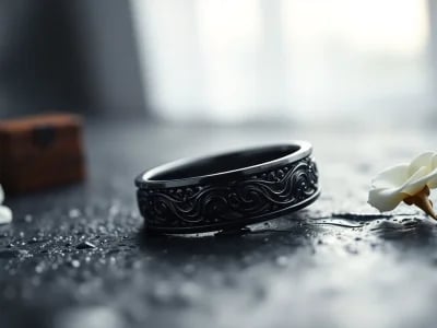 Stylish Black Wedding Rings for Men: Timeless Elegance and Modern Designs