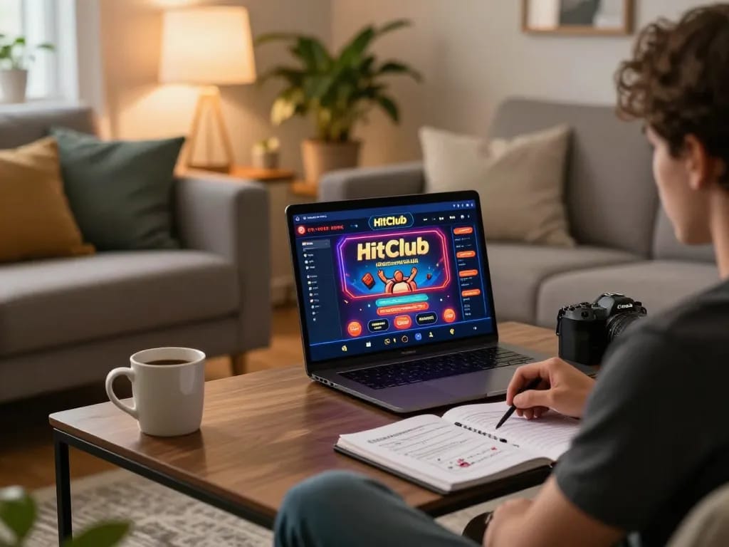 Trải nghiệm gameplay hấp dẫn trên ứng dụng casino của Hitclub tại nhà, trình bày thiết lập chơi game trực tuyến.