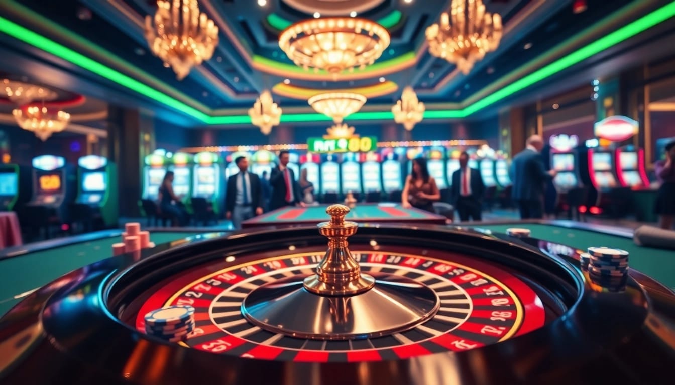 Experience the thrill of rr 88 at an upscale casino celebrating big wins and gaming excitement.