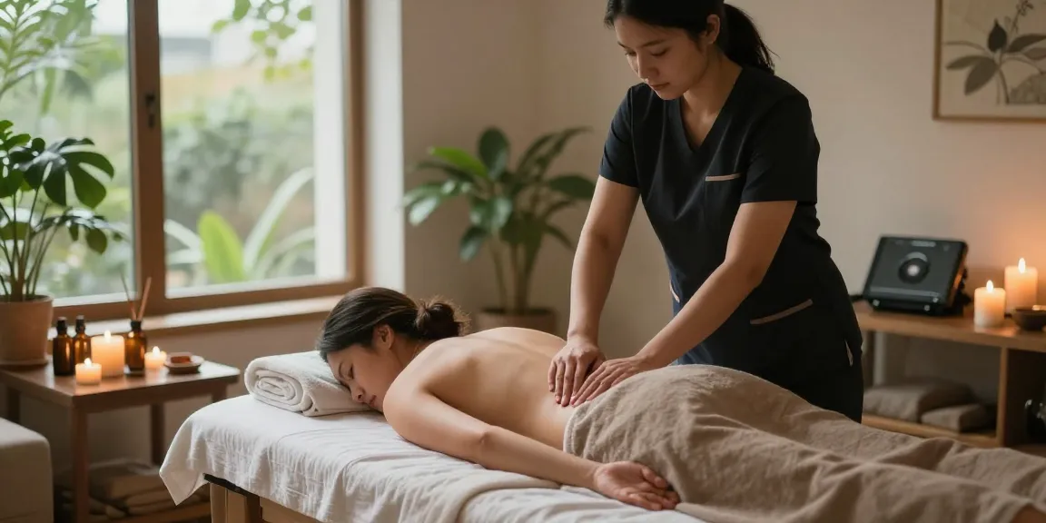 Experience relaxation at https://www.makangs.com/region/국내/서울-/마사지-스웨디시 in our calming massage studio with soothing elements.