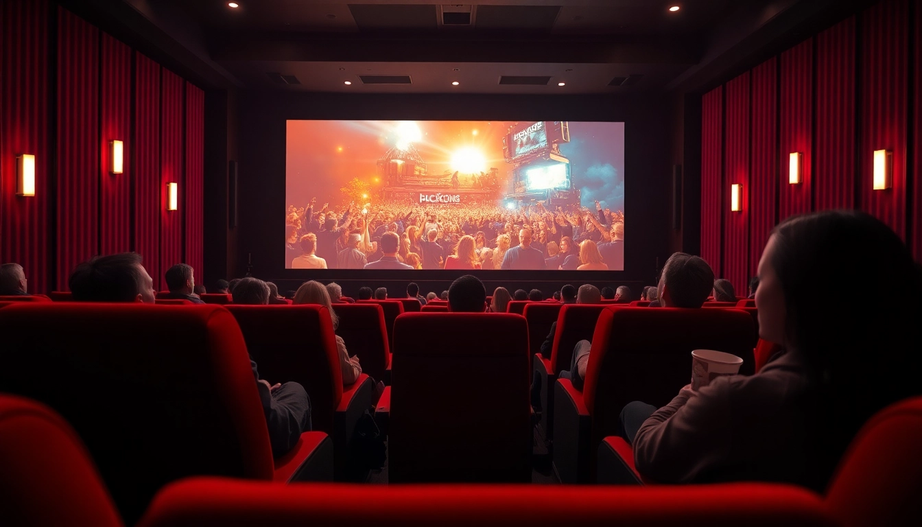 ดูหนังออนไลน์ฟรี ในโรงภาพยนตร์ที่มีผู้ชมรอคอยภาพยนตร์ที่จะฉาย