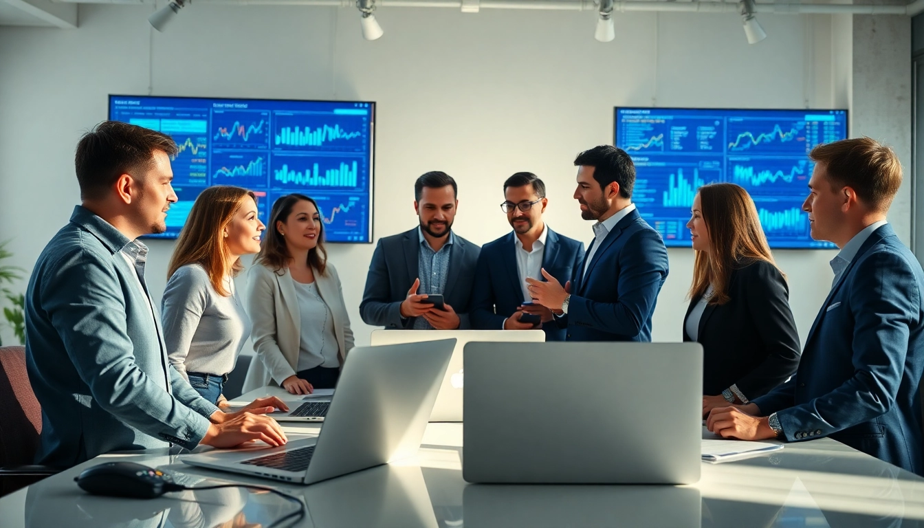 Enhance your business with managed it services lakeland through a professional IT team collaborating.
