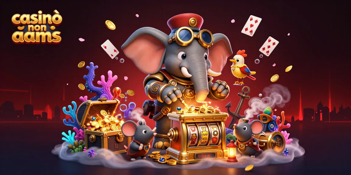 Scopri il gioco nei casinò non aams con personaggi steampunk dinamici che giocano alle slot.