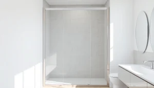 Installez une paroi de douche 150x200 pour un style moderne et élégant dans votre salle de bain.