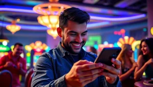 Experimente a adrenalina em um site confiável de apostas com jogadores felizes em um cassino online.