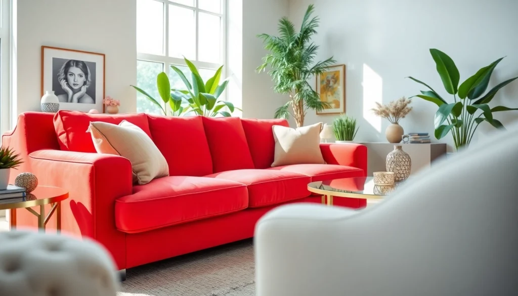 Creëer stijlvolle interieurs met kunst leer meubels in een moderne woonkamer