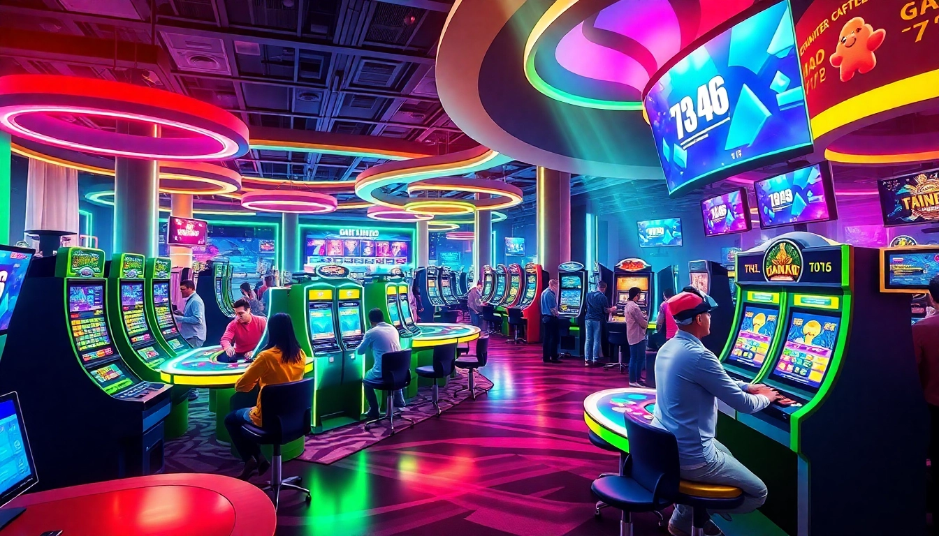 Discover the thrilling world of online gambling at https://789ff.biz/ with vibrant casino scenes and dynamic gaming elements.
