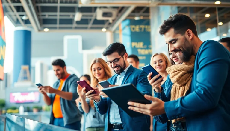 Explore sports betting sites Texas with an engaging visual of diverse fans placing bets in a lively urban backdrop.