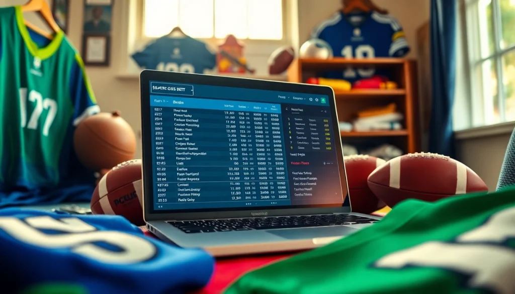 Explore top sports betting sites Georgia with engaging odds and vibrant sports memorabilia.