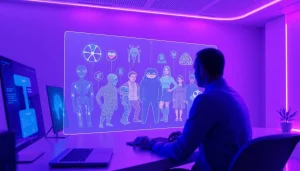 Engaging NSFW AI interface in a modern digital workspace.