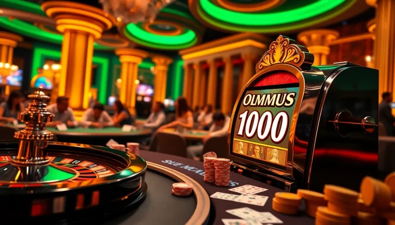 Experience the thrill of Olympus 1000 with vibrant casino games and excitement.