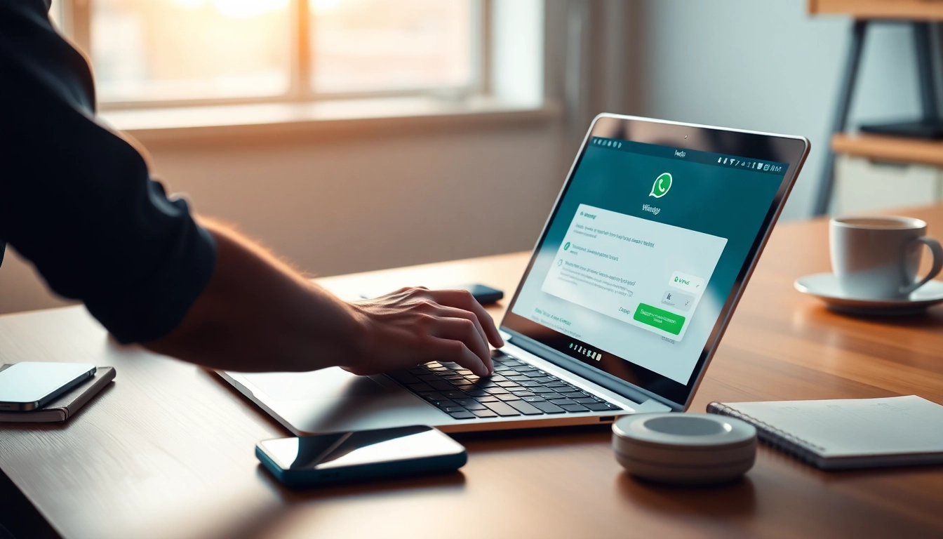 在现代工作环境中使用 WhatsApp Web 提升用户体验。