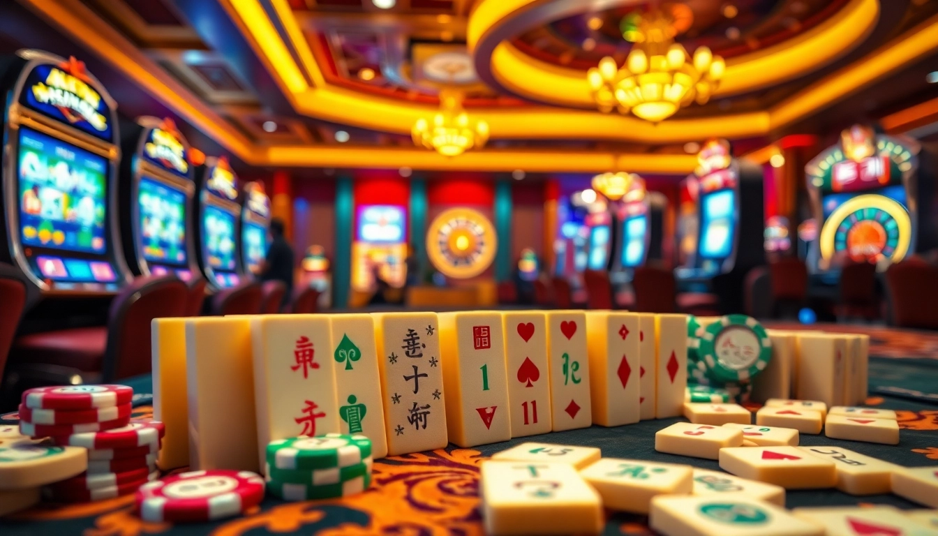 Engage with the slot demo mahjong and experience thrilling casino excitement.