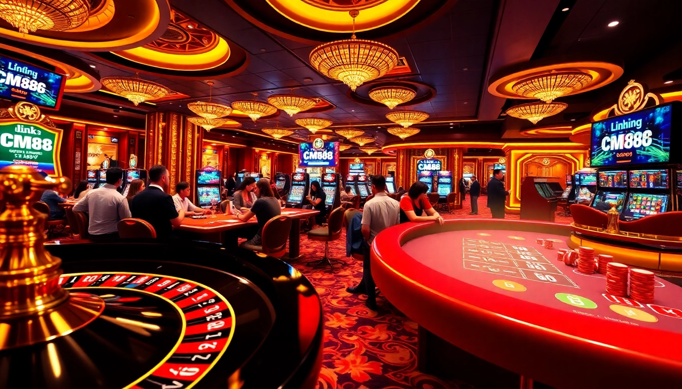 Experience the thrill of gambling at CM88, where excitement meets professional gaming.