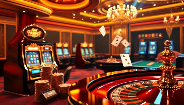 Engagez-vous dans l'atmosphère palpitante d'un casino en ligne Français avec des tables vibrantes et des jeux passionnants.