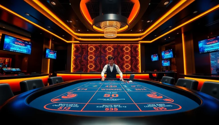 실시간 딜러와 인터랙티브 게임플레이로 최고의 카지노사이트에서 스릴 넘치는 바카라 액션을 경험하세요.