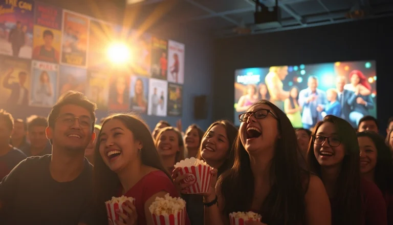 ดูหนัง ในโรงภาพยนตร์ที่มีผู้ชมหลากหลายชนิดร่วมสนุก