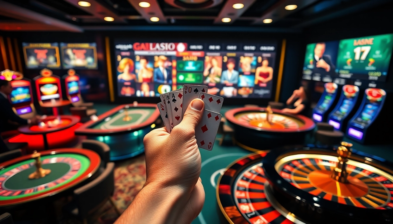 Vivez l'excitation du casino en ligne Français avec des machines à sous vibrantes et des jetons de poker.