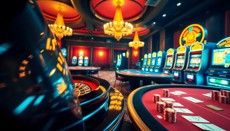 Vivez des jeux palpitants dans un casino en ligne Français avec des tables de poker vibrantes et une action de roulette.