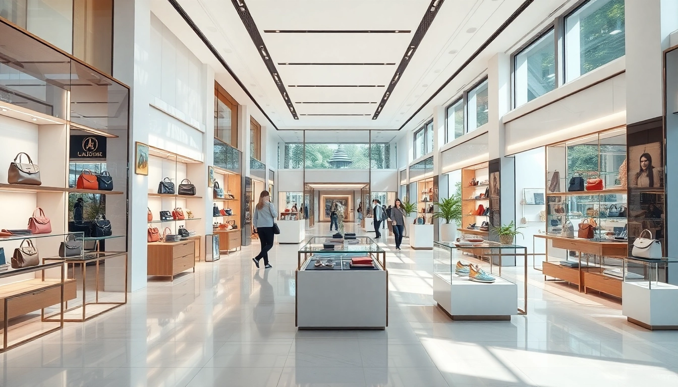 레플리카쇼핑몰에서 세련된 고급 상품을 감상하는 모습