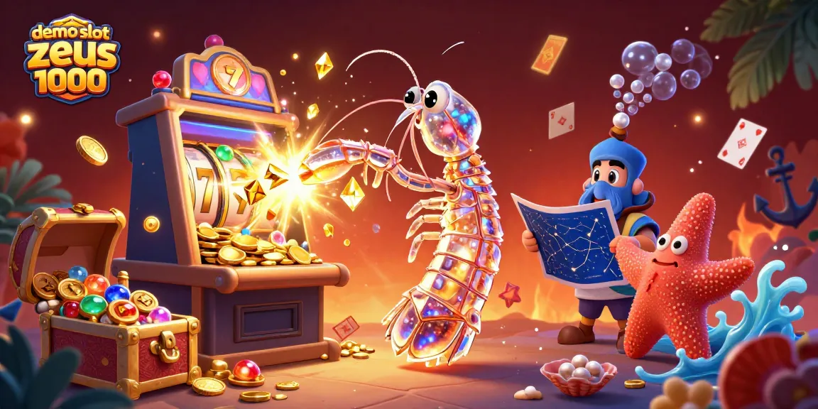 Experience the thrill of demo slot zeus 1000, featuring vibrant characters and golden rewards in an action-packed scene.