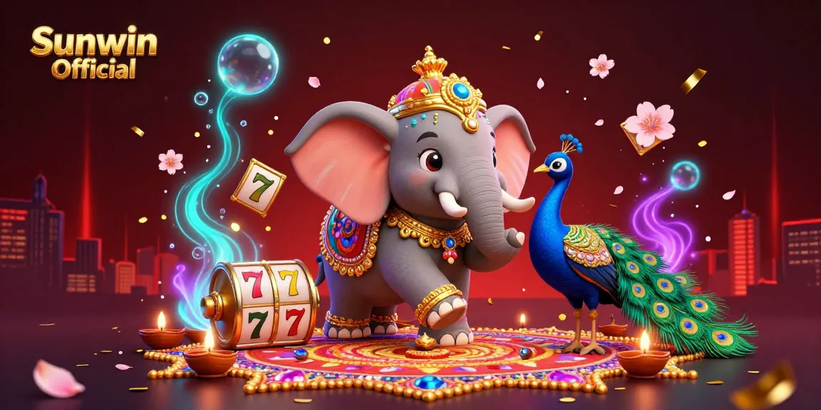Play exciting slot games at Sunwin Official with dynamic visuals and vibrant characters.