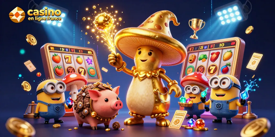 Jouez sur les meilleurs casinos en ligne France avec des machines à sous, magie et trésors.