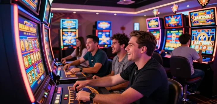 Casino scene showcasing players enjoying games at non-GamStop casinos, illustrating the freedom and excitement at https://oadbyremembers.org.uk.