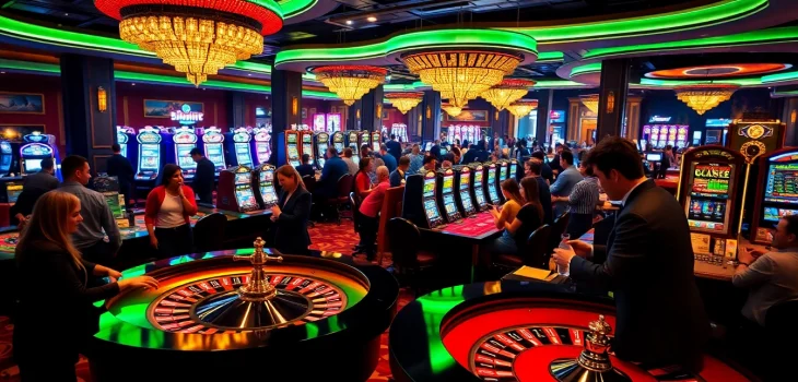 Mainkan situs toto di meja roulette kasino mewah dengan suasana yang ceria.